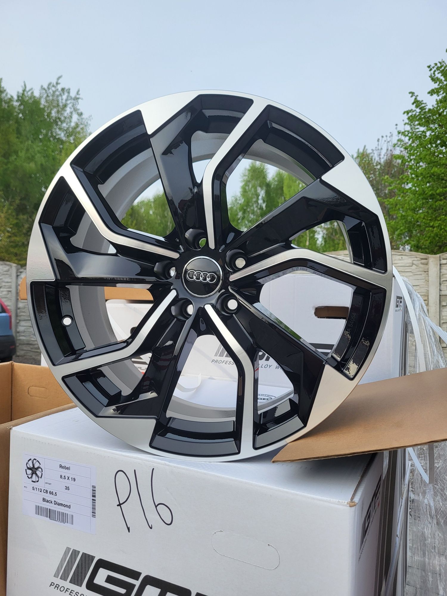 Alufelgi GMP 19" 5x112 ET35 Audi A6 C8 C7 A4 B9 B8 Q5 Q7 FV23% !