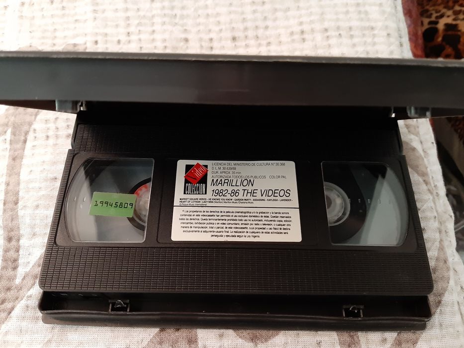 Vendo Vhs Marillion "The Videos 1982-86"