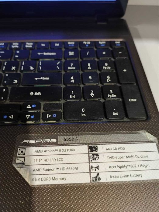 Ноутбук Acer 5552G PEW76