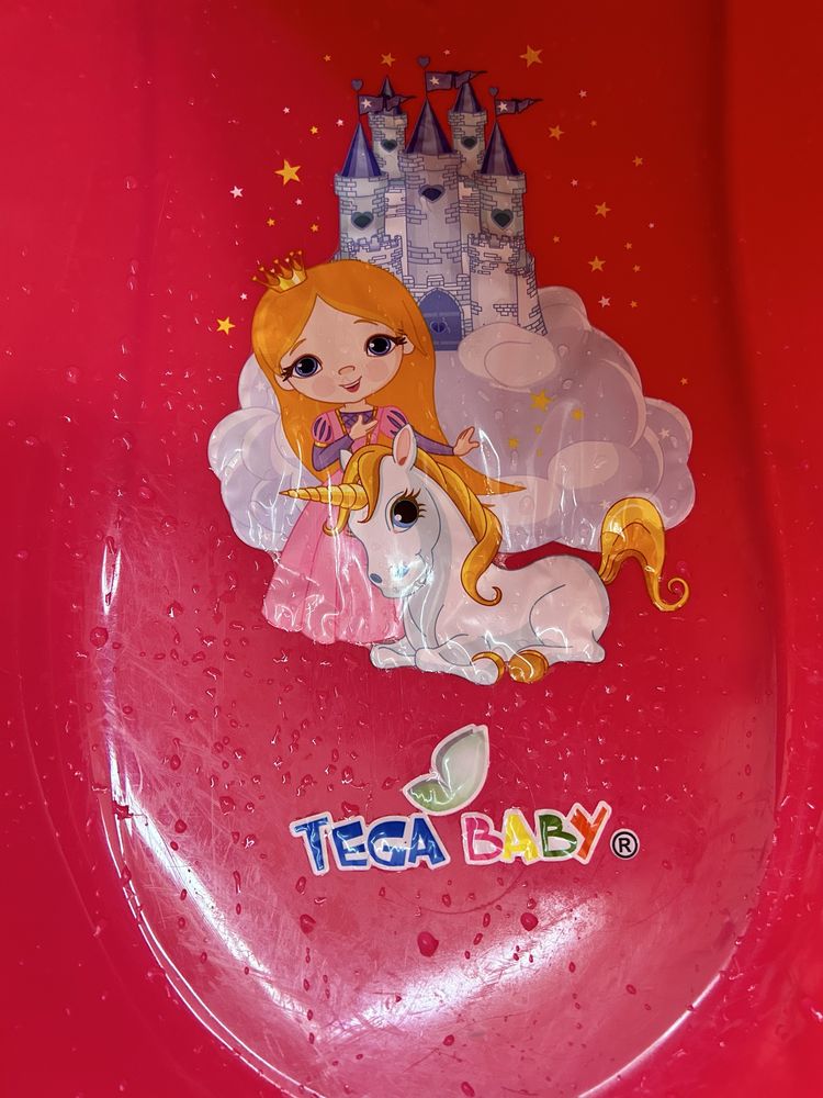 Дитяча ванночка Tega baby для дівчинки