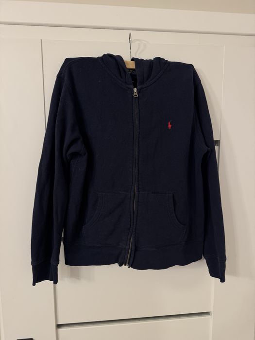 Bluza ZIP Hoodie Ralph Lauren Fleece XS Old money