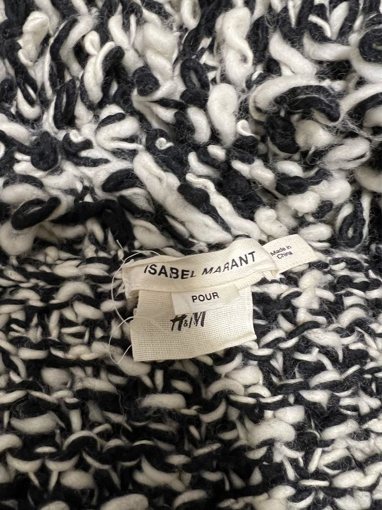Sweter oversize kurtka damska Isabel Marant H&M