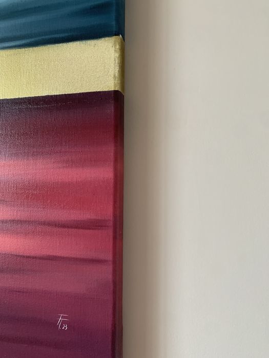 obraz olejny 2023r. 80x100 cm