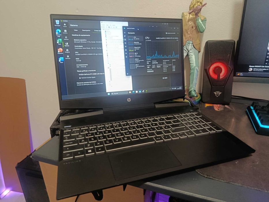 Portátil RTX 2060 + I5-10300h