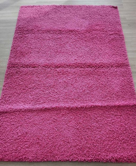 Carpete Ikea Hampen (Rosa) 1,33m x 1,95m
