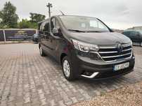 Wynajem bus 9 osobowy NOWY Renault Trafic Wypożyczalnia autolaweta