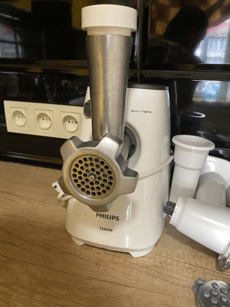 Электромясорубка philips 1600w