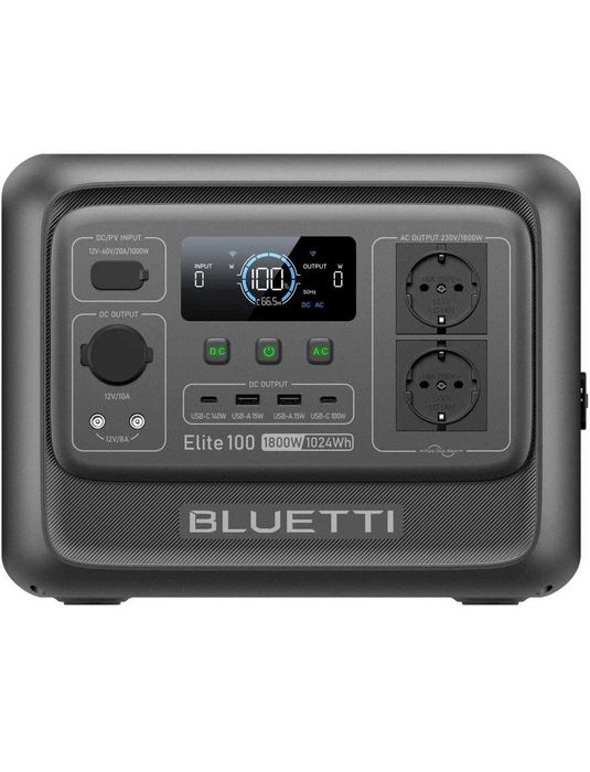 Зарядна станція Bluetti Elite 100 V2, 1800 Вт, 1024 Вт*год EU