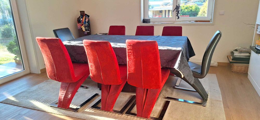 8 cadeiras sala jantar