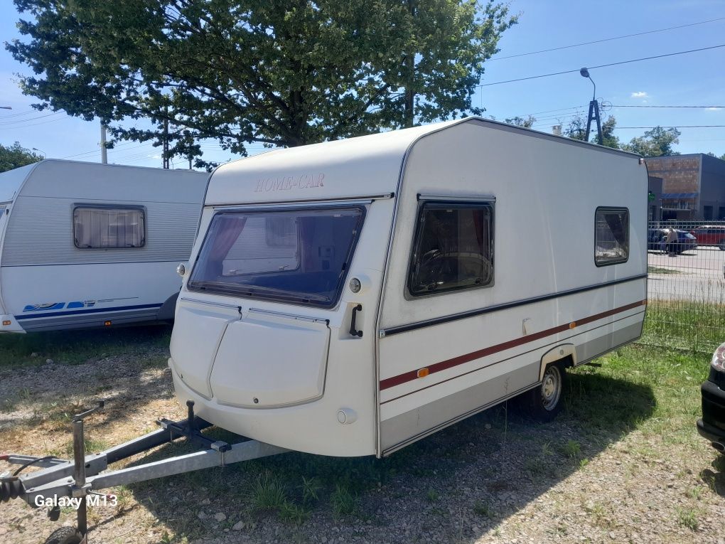 Przyczepa kempingowa Home-Car, rok1996 ,z solarem i przedsionkiem