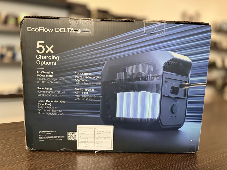 Przenośna stacja zasilania EcoFlow DELTA 3 Poznań Długa 14