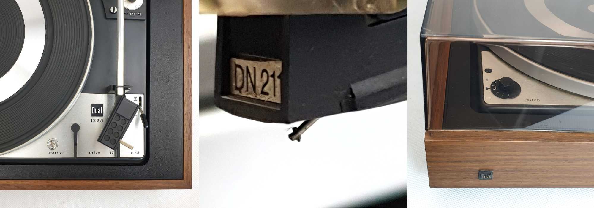 DUAL 1225 Gramofon Full Automat Vintage Loft Winyl Retro Audio