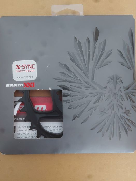 Prato SRAM Eagle SL X-Sync 12V 34t Offset 6 mm preto