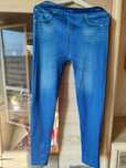 Leginsy w typie jeansów cienkie damskie L