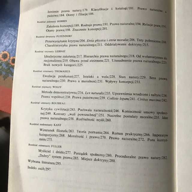 Klasycy praw natury Roman Tokarczyk, Lublin 1988