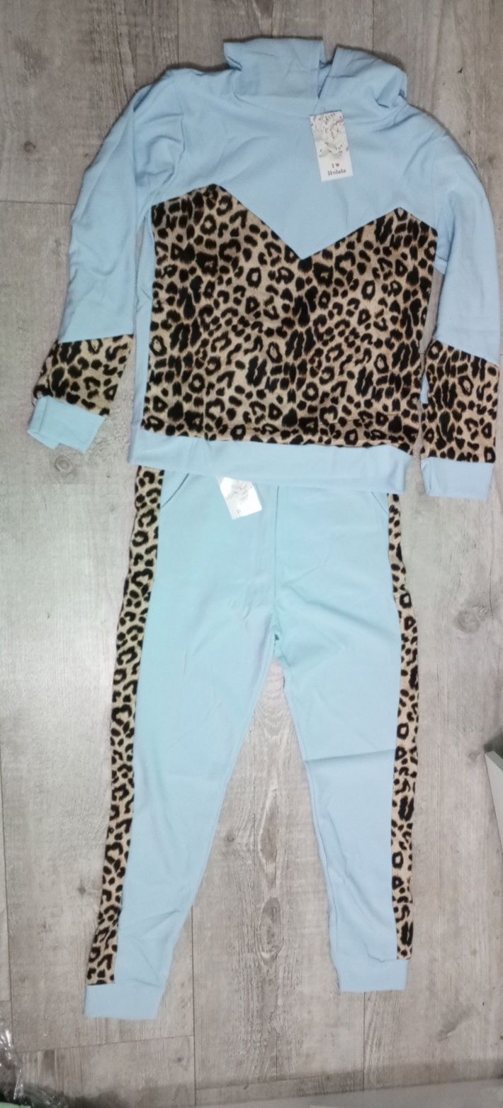 Sprzedam fajny komplet dresowy panterka L/Xl