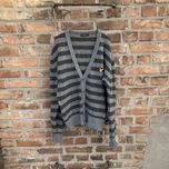Sweter kardigan Lyle&scott vintage w paski