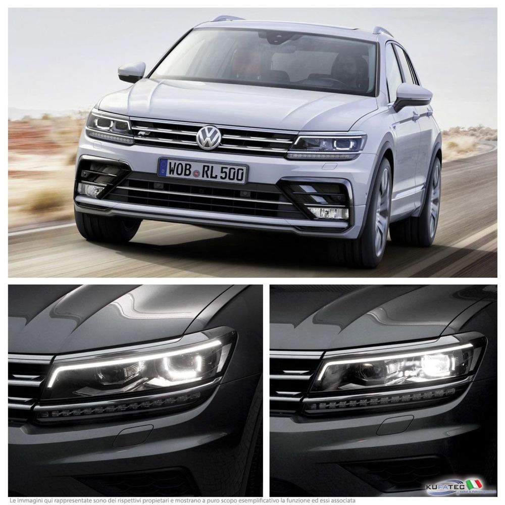 Фара Ліва Права Full led VW Tiguan Allspace USA і Європа 2017-2020