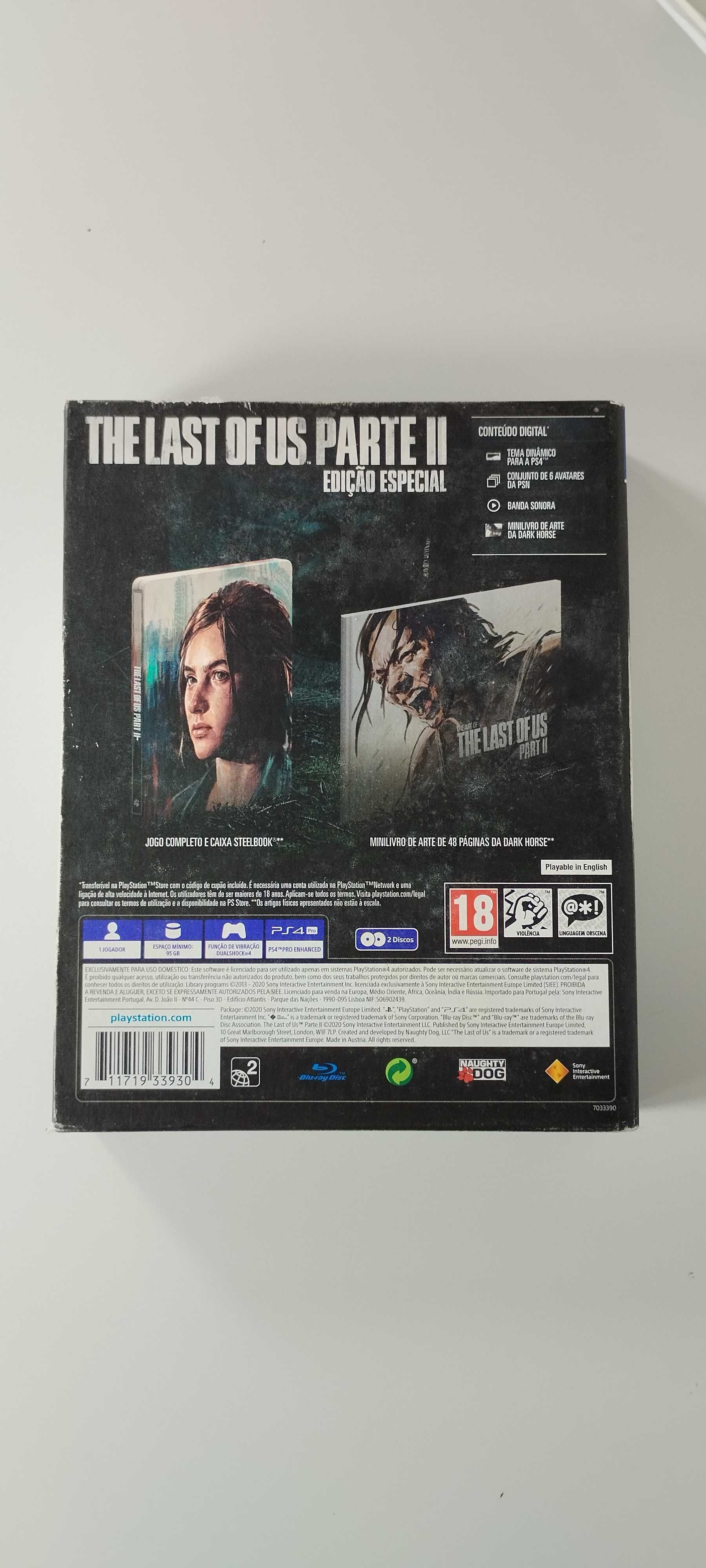 The Last of Us Part 2 Edição Especial Playstation 4 PS4