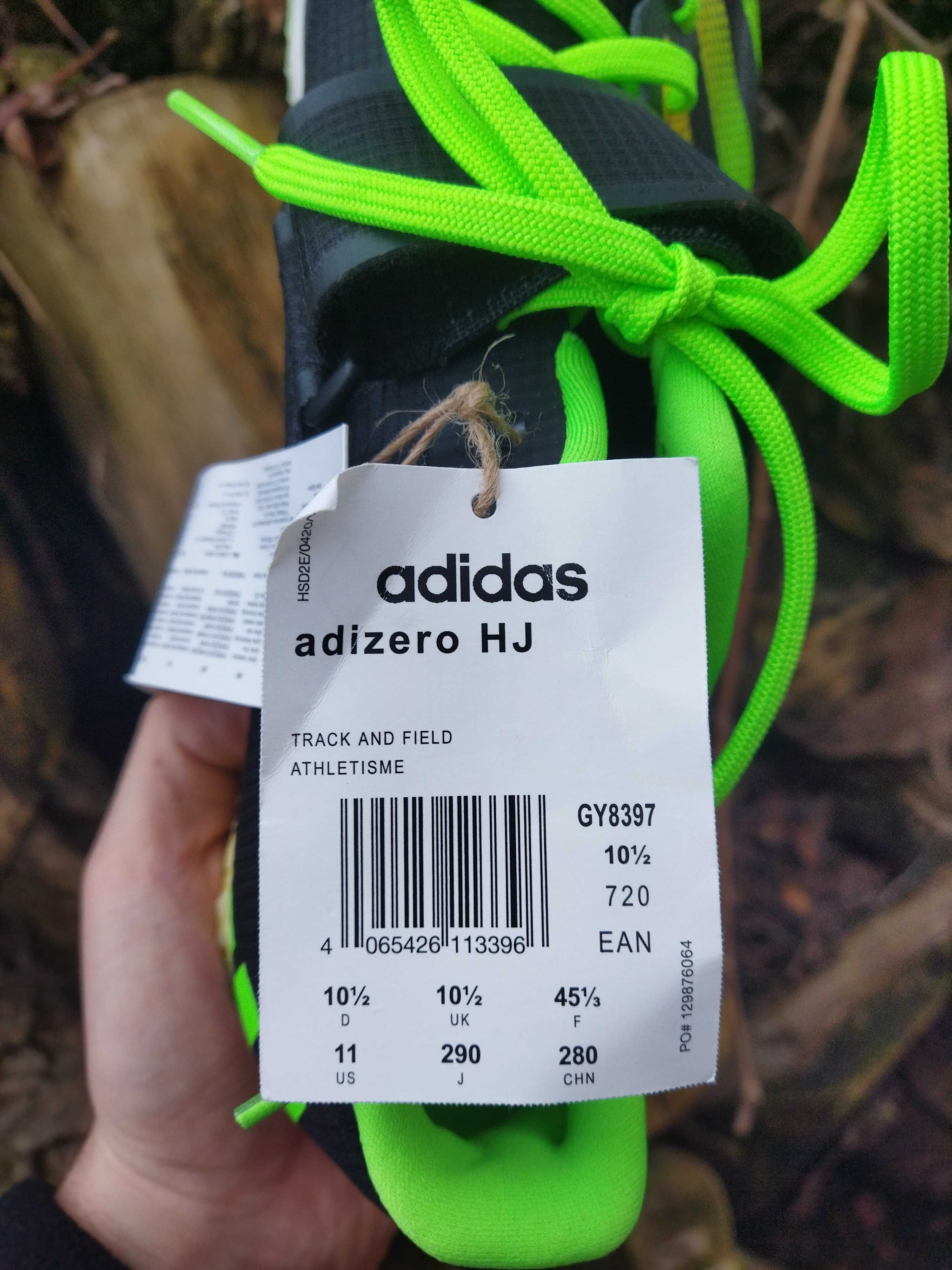 29 см кроссовки беговые Adidas Adizero HJ шиповки для лёгкой атлетики