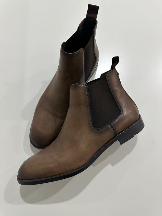 Botas pele genuina WindsorSmith