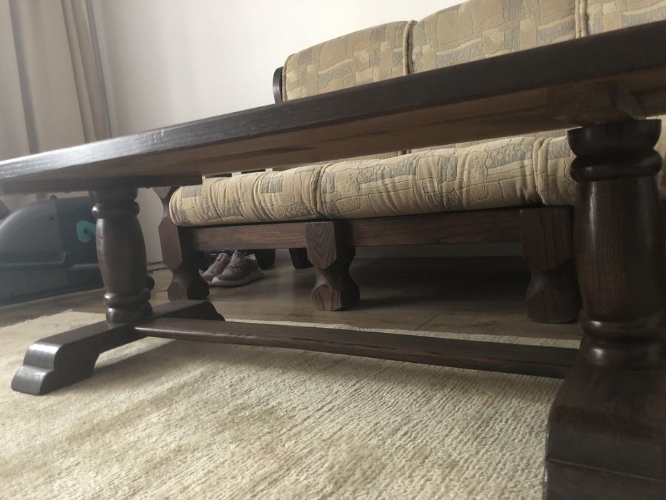 Stolik Ława drewniana lite drewno