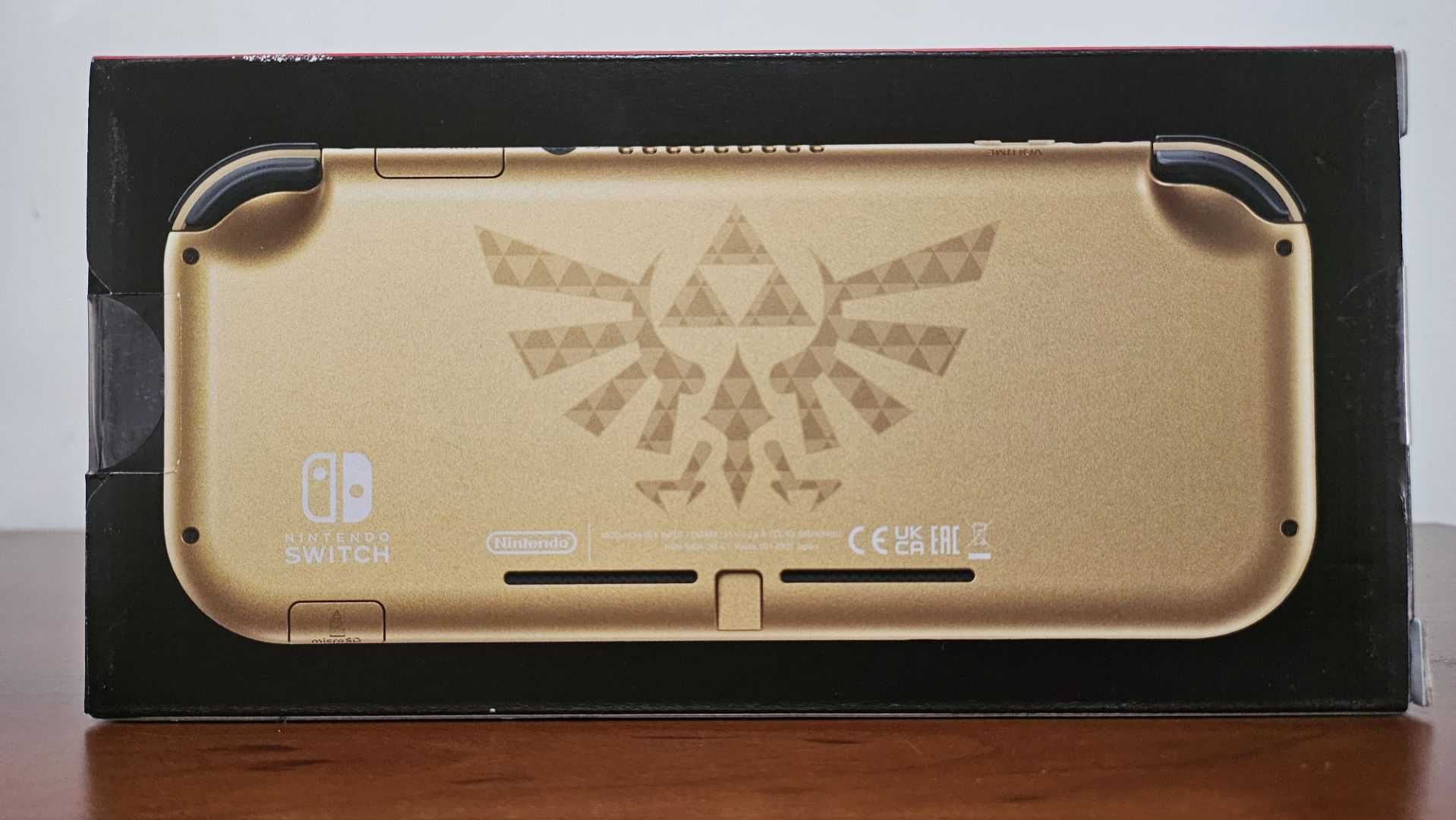 Nintendo Switch Lite Edição Hyrule + 12 Meses Online + Fatura