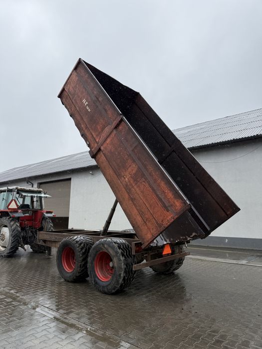 Przyczepa Tandem 12t skorupa