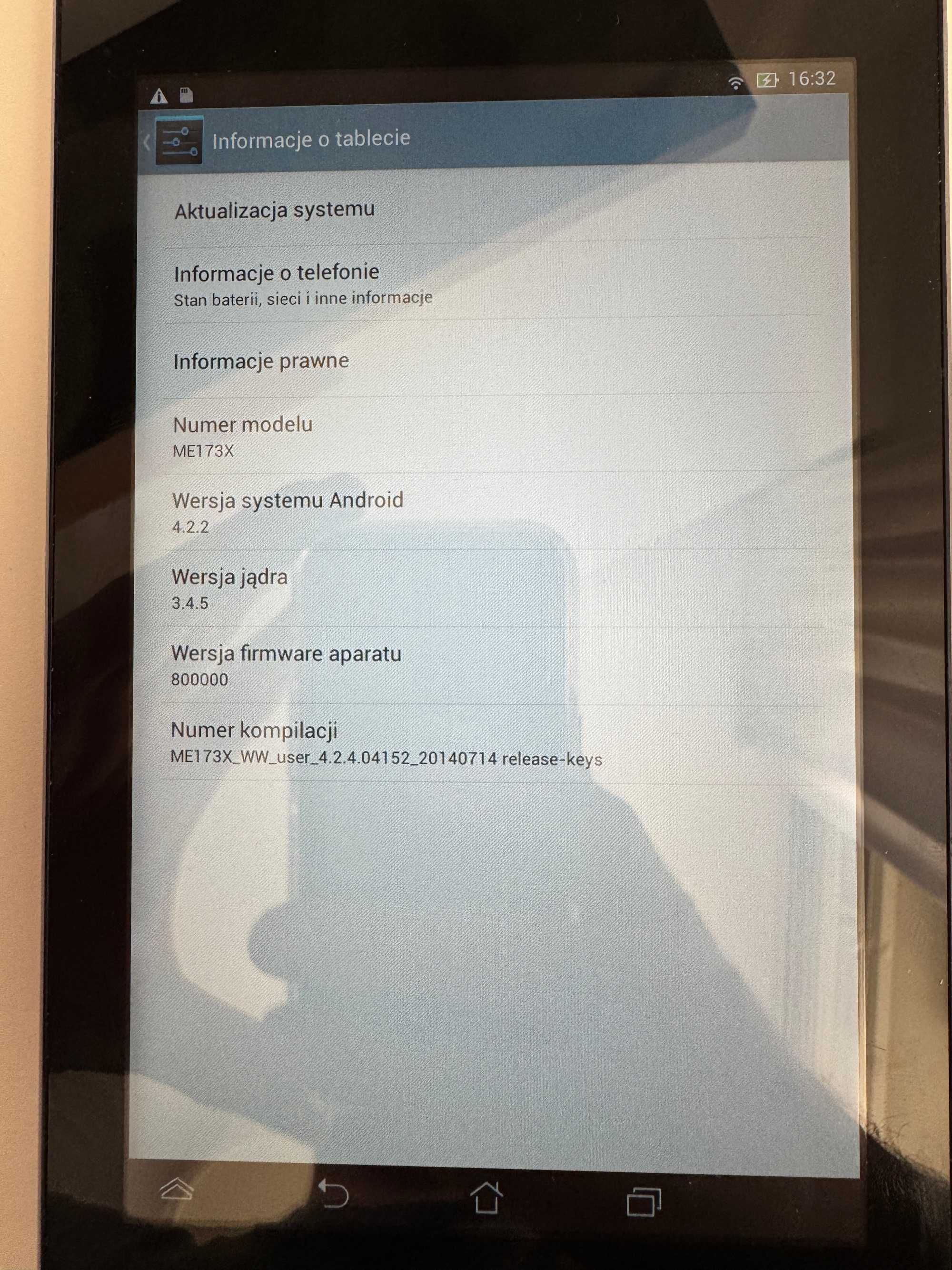 Unikalny tablet Asus Memo Pad HD7 ME173X logo BNP Paribas i Mastercard