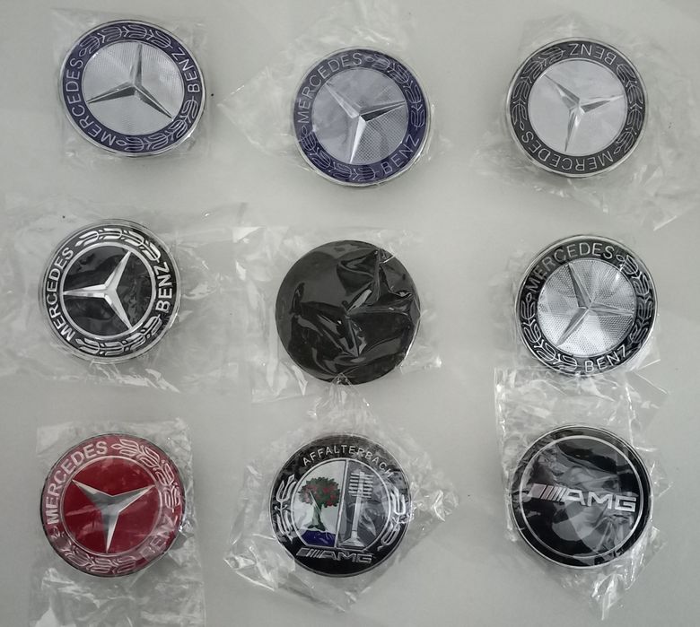 Símbolos de capô Mercedes-Benz