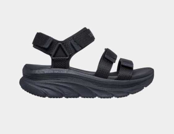 Оригінальні жіночі сандалії skechers / сандалії чорного кольору