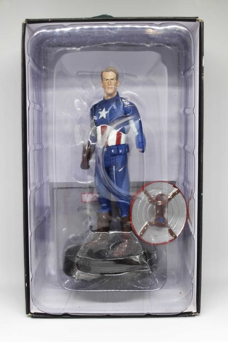 Kapitan Ameryka | Uszkodzona | Figurka Marvel | DeAgostini