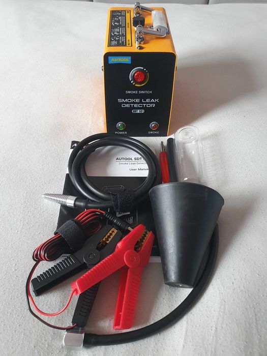 Dymiarka do samochodu, tester szczelności. Płyn w opcji.