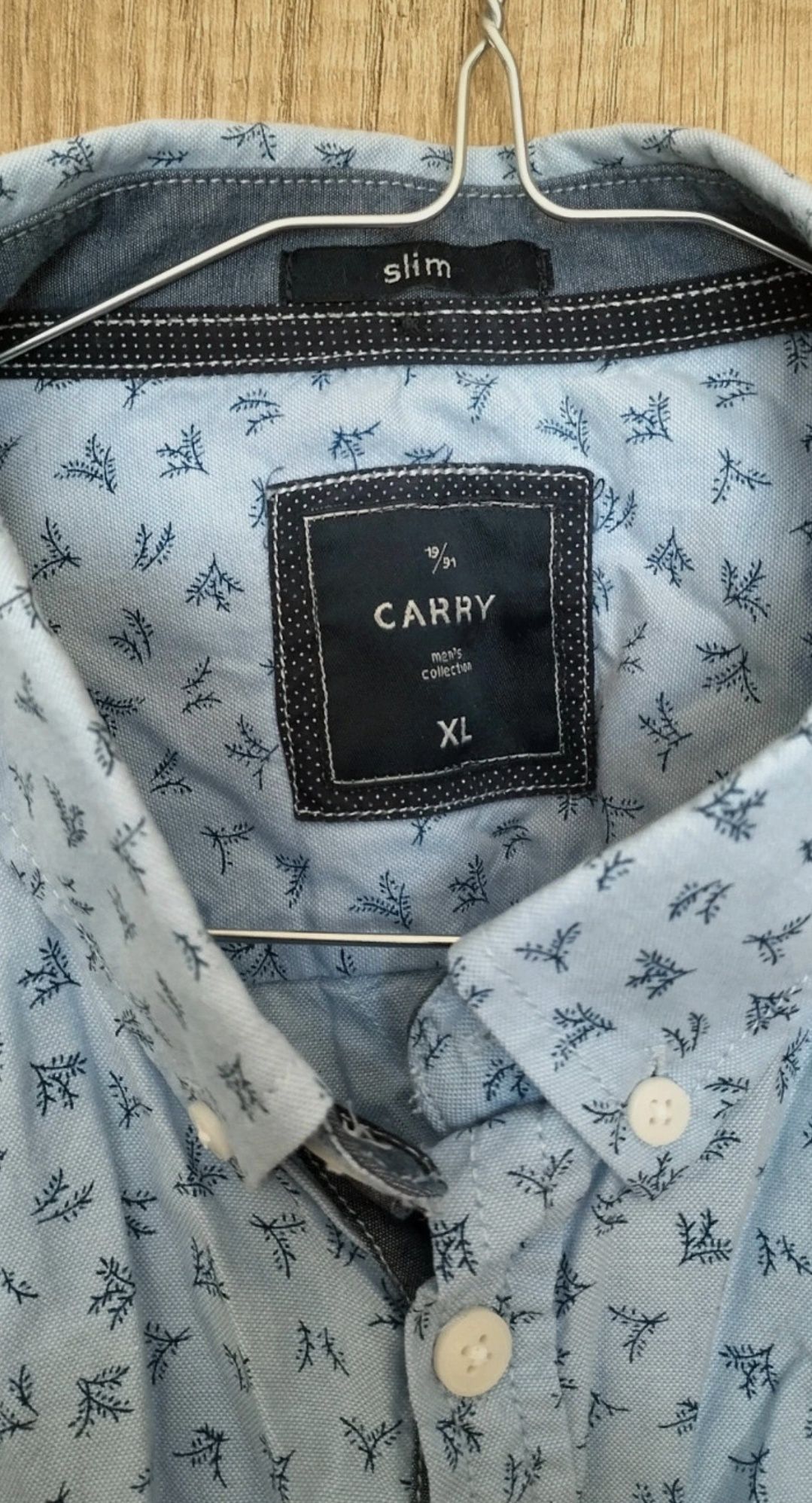 Koszula męska niebieska Carry