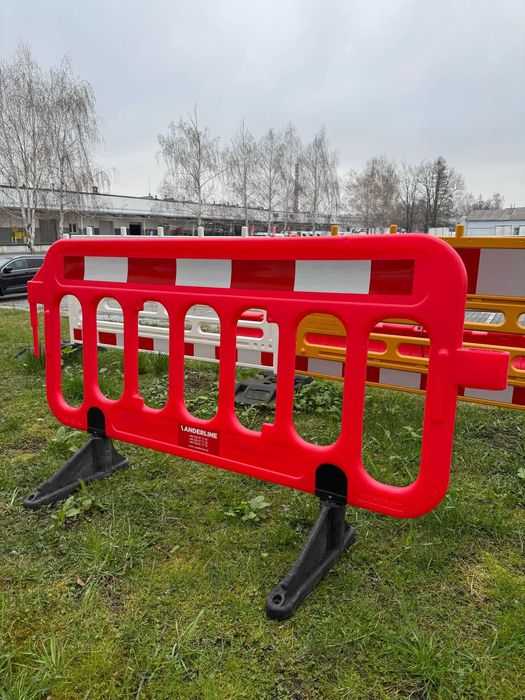 Barierki Przenośne - Zapory U-20 NEOS STRADA RED Tworzywo