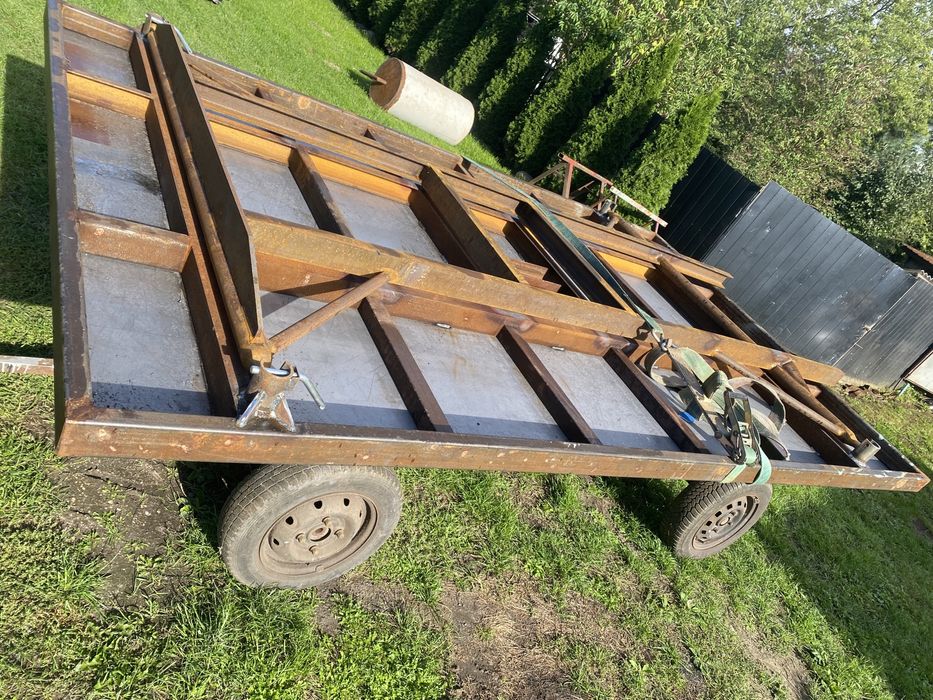 Zabudowa przyczepa kiper wywrotka na Iveco