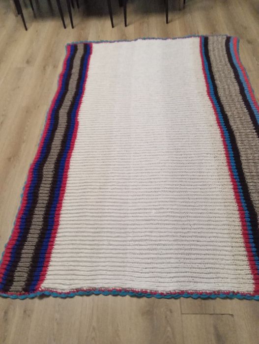 Koc -pled rękodzieło