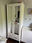 Szafa biała TYSSEDAL ikea wolnostojaca dziewczęca kobieca