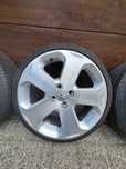 Felgi z oponami 4x100 rozmiar 17" vw golf