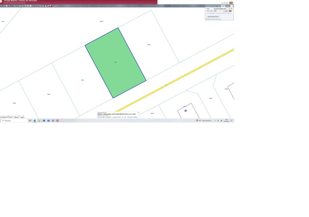 Działka Budowlana Gutowo Wielkie 770m2 - "Napoleonka"