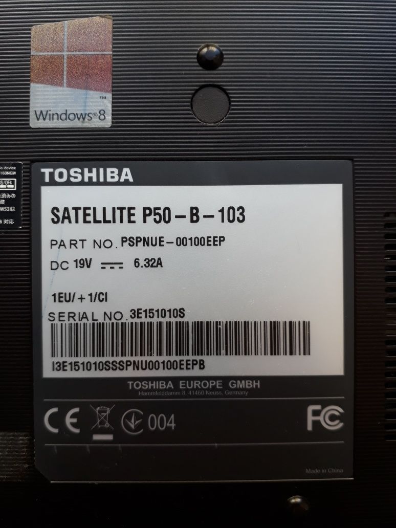 Toshiba Satelite P50-B-103