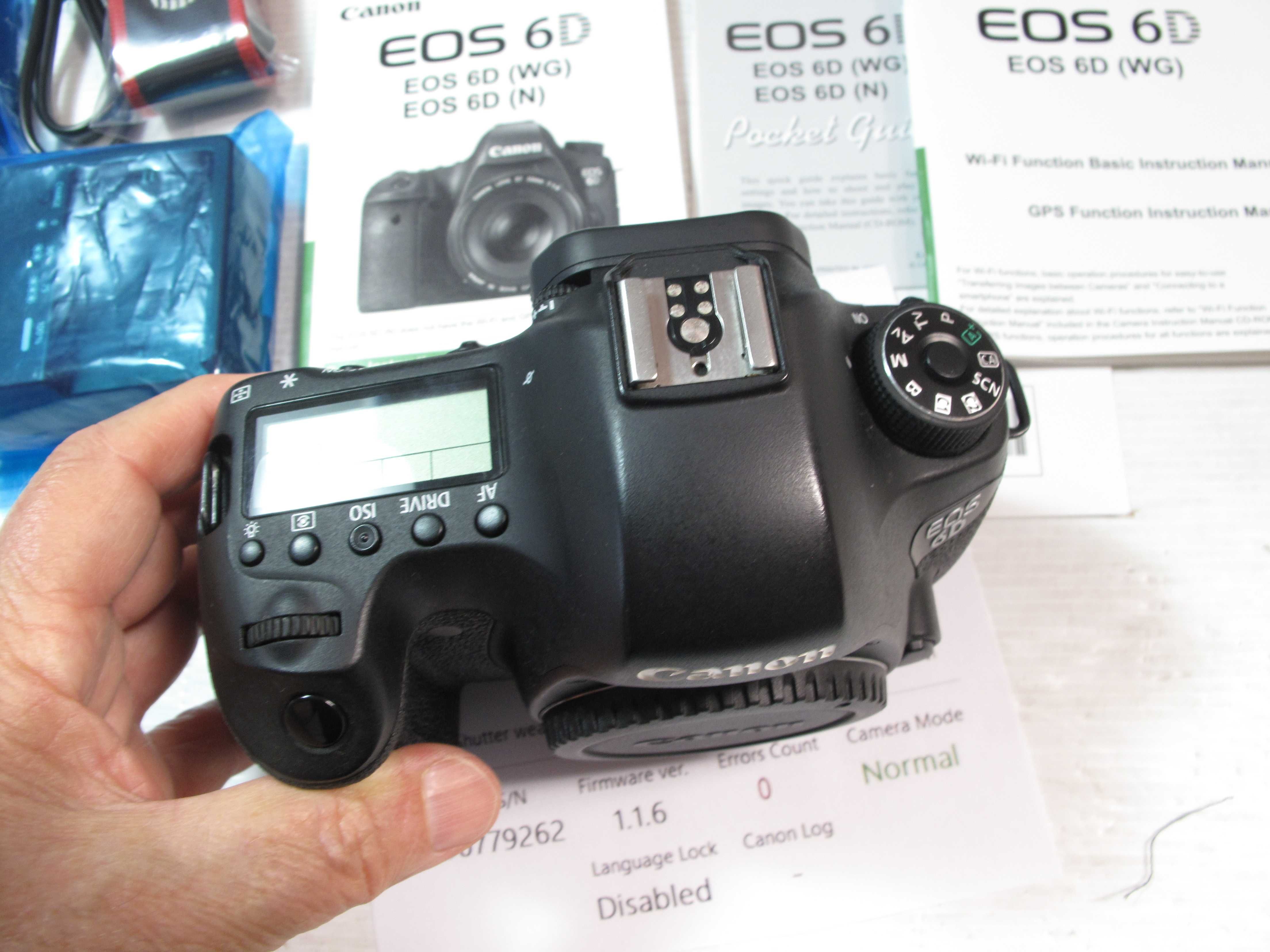 Canon 6D Full-Frame com Punho RESERVADA só 17 mil disparos na caixa