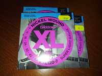 Struny gitarowe D'addario EXL120-7 (9-54)