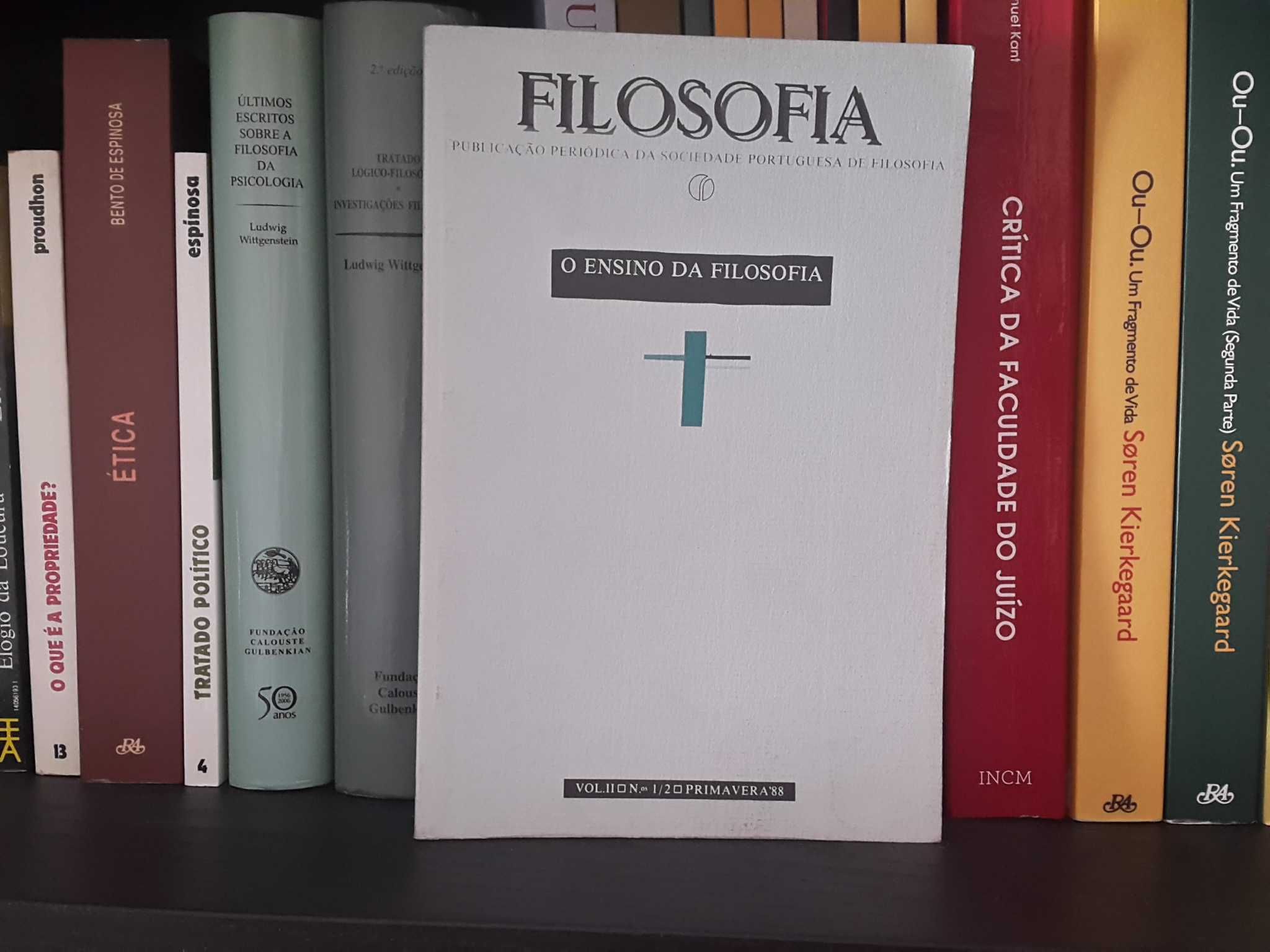 O Ensino da Filosofia (Sociedade Portuguesa da Filosofia)