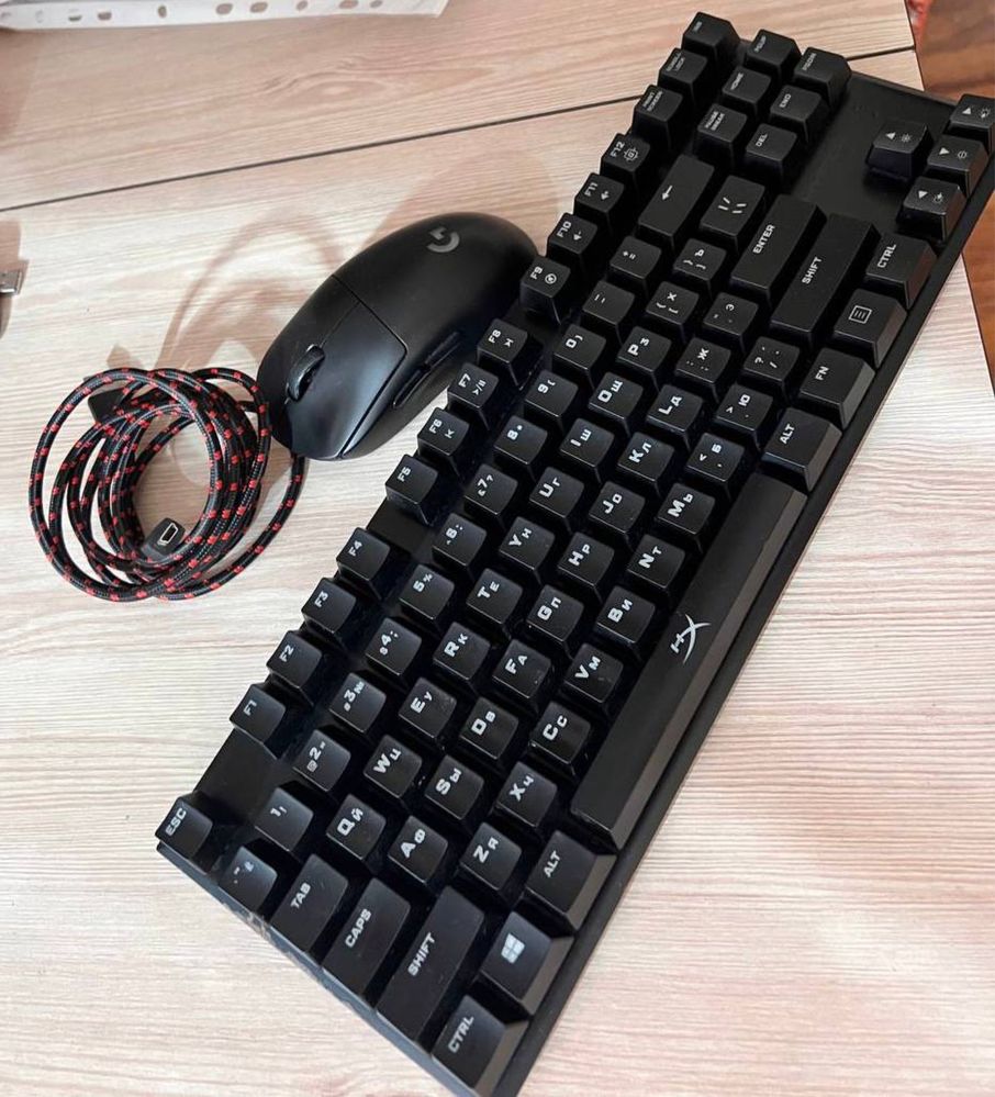 мышка logitech +клава