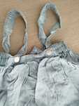 Spódniczka na szelkach niemowlęca Reserved Organic 74 jeans 24h