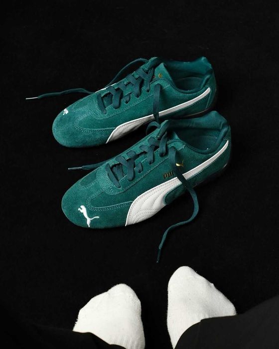 Puma Speedcat Dark Myrtle - темно зелений колір (від 38-44р)