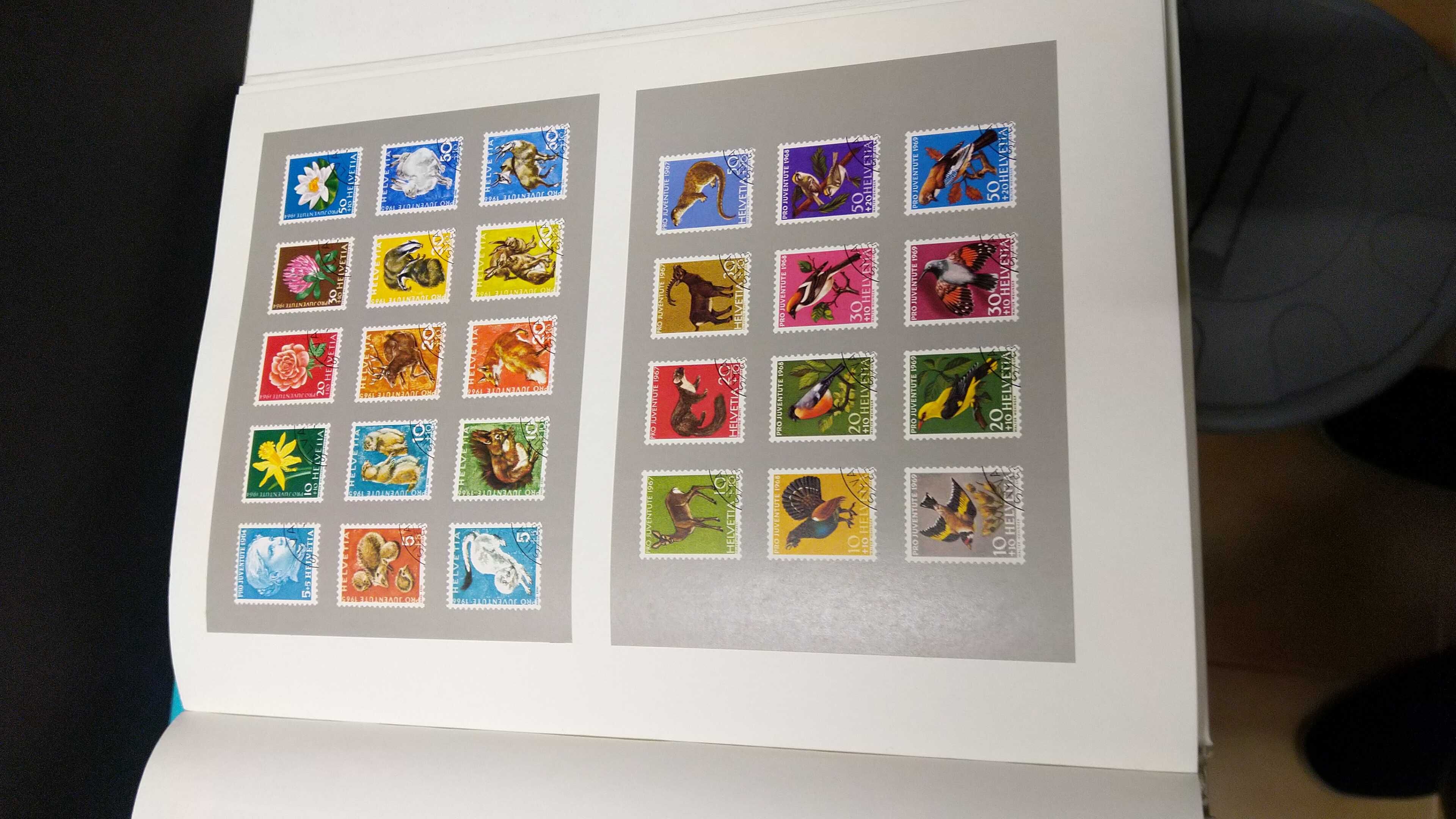 Timbres-Poste Suisses Vol 2 - livro filatélico sobre selos da Suiça