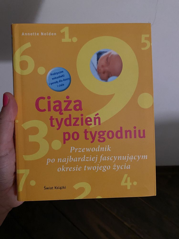 Książka "ciąża tydzień po tygodniu"