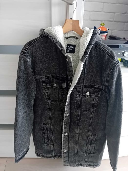 Kurtka parka męska na misiu